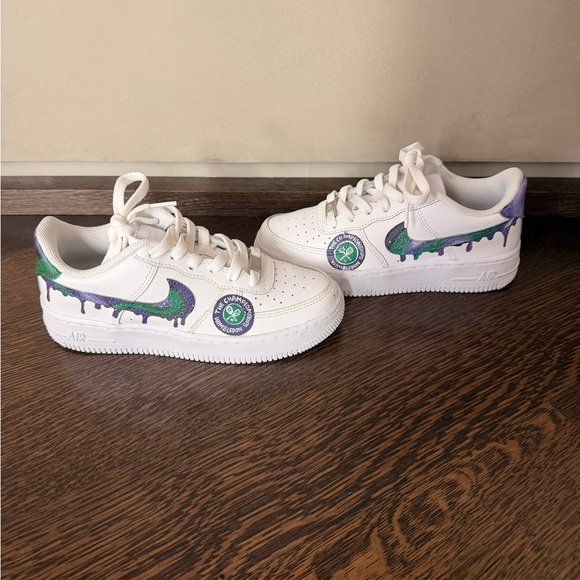 Limited Edition Kids Wimbledon Nike Air Force 1
